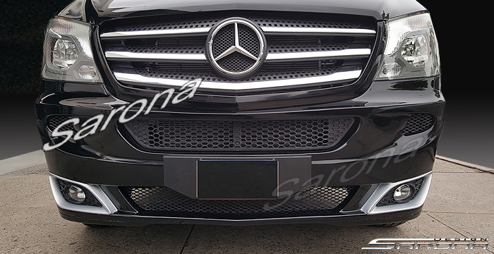 Custom Mercedes Sprinter  Van Front Bumper (2014 - 2018) - $980.00 (Part #MB-152-FB)